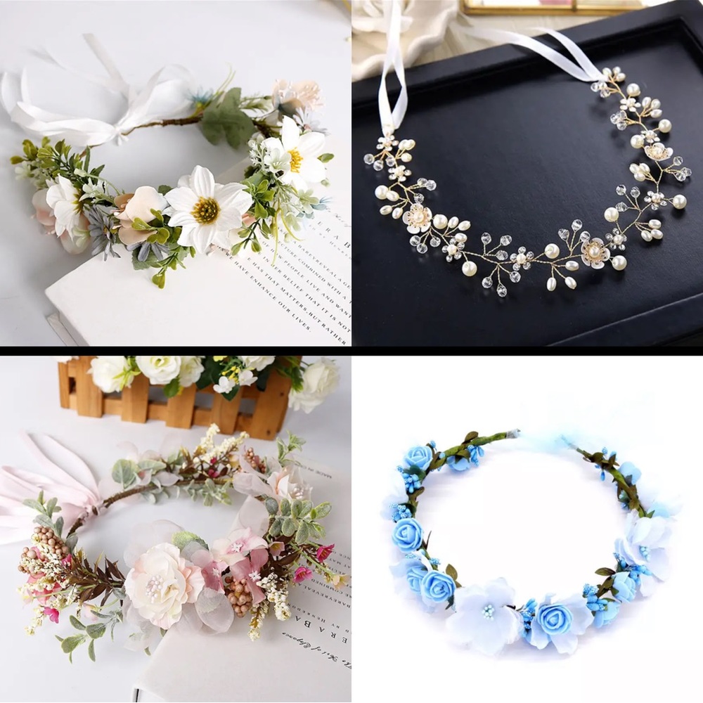 All hand made Hair accessories flowers for Beautiful summer